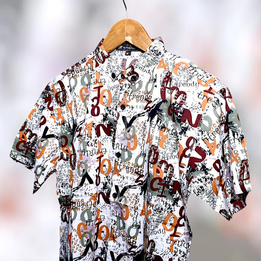 1 Pc Men's Dhanak Printed Shirt