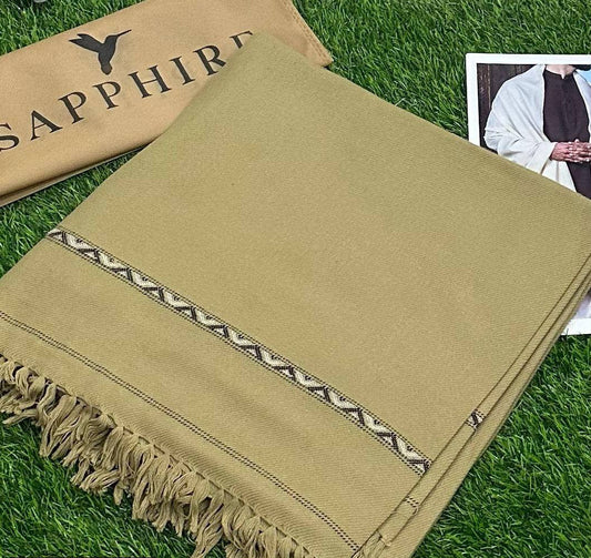 Men's Plain Woolen Shawl
